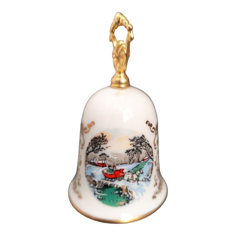 Gorham Noel Bell1 1980 3 1/2" Collectible Christmas Bell